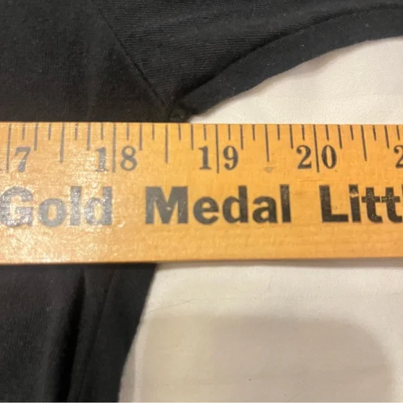 Bella + Canvas Medium Long Sleeve Shirt Graphic BLT DIF RNT Unisex Black White - Picture 6 of 7